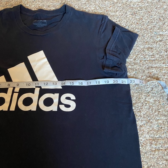 Adidas Tee Lg navy blue with white letters - Picture 4 of 7